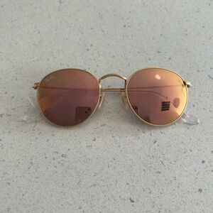 Ray Ban Round Flat Lenses